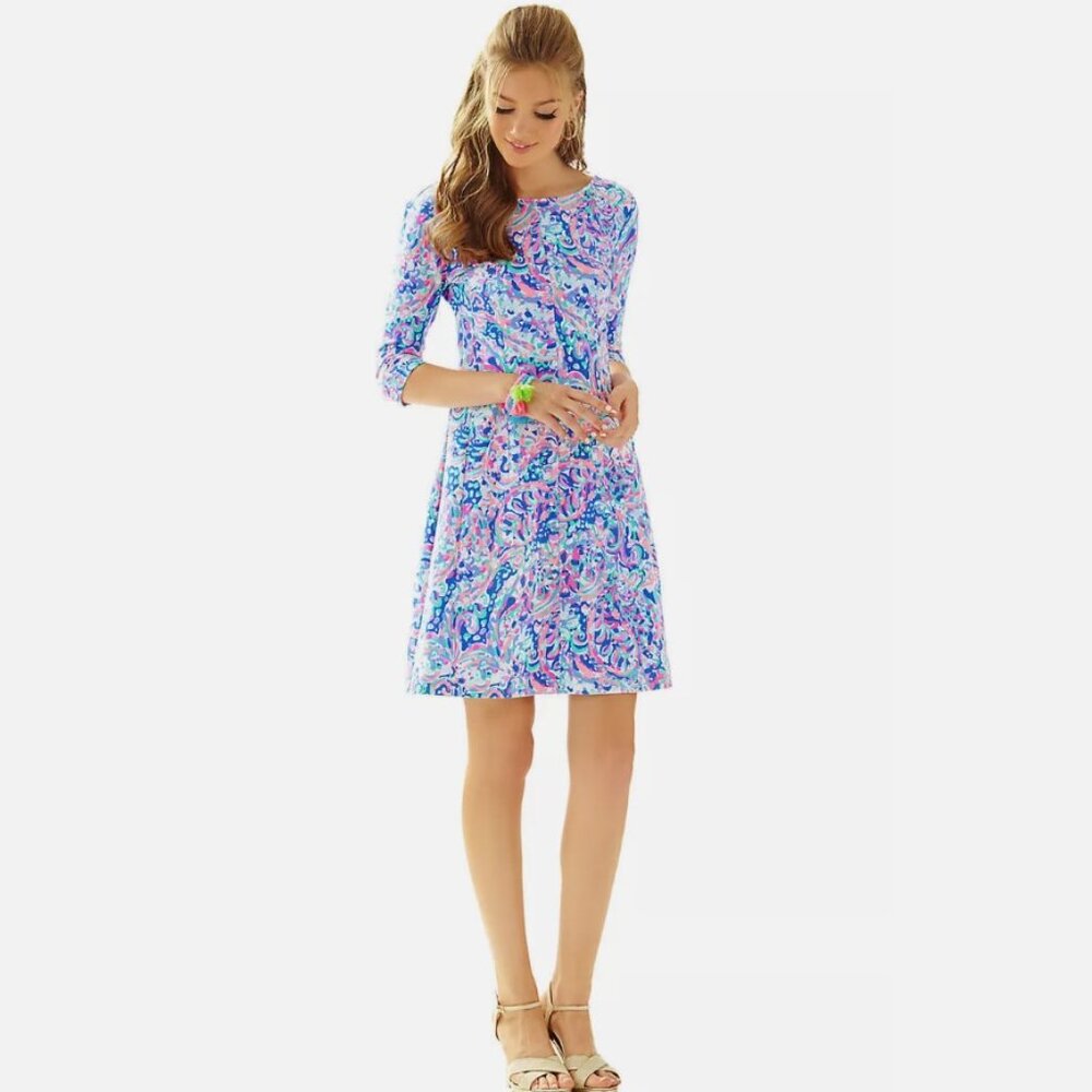 Lilly Pulitzer french terry Celia dress size small